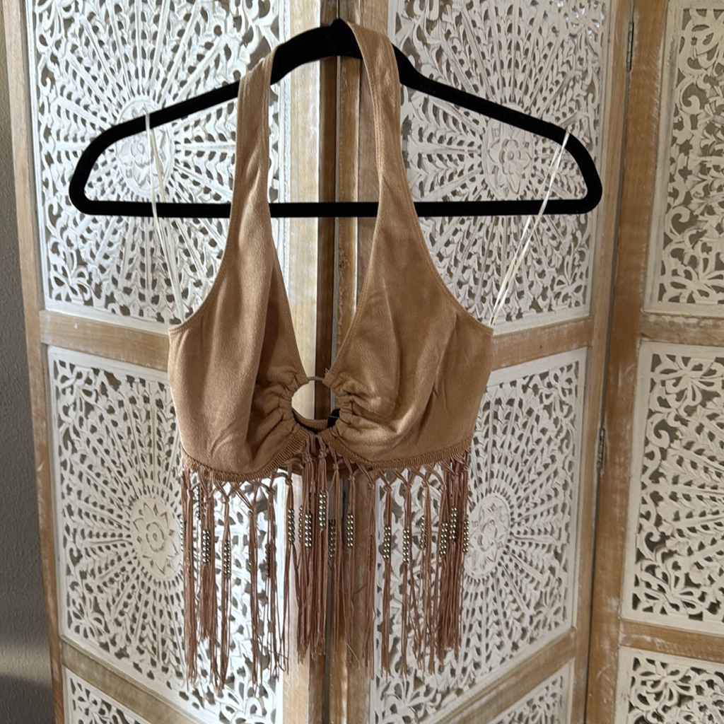 Fringe Halter